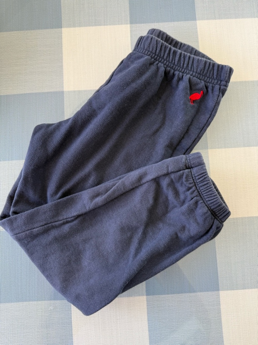 The Beaufort Bonnet Company Navy Gates Sweatpants w/ Richmond Red Pelican size 7